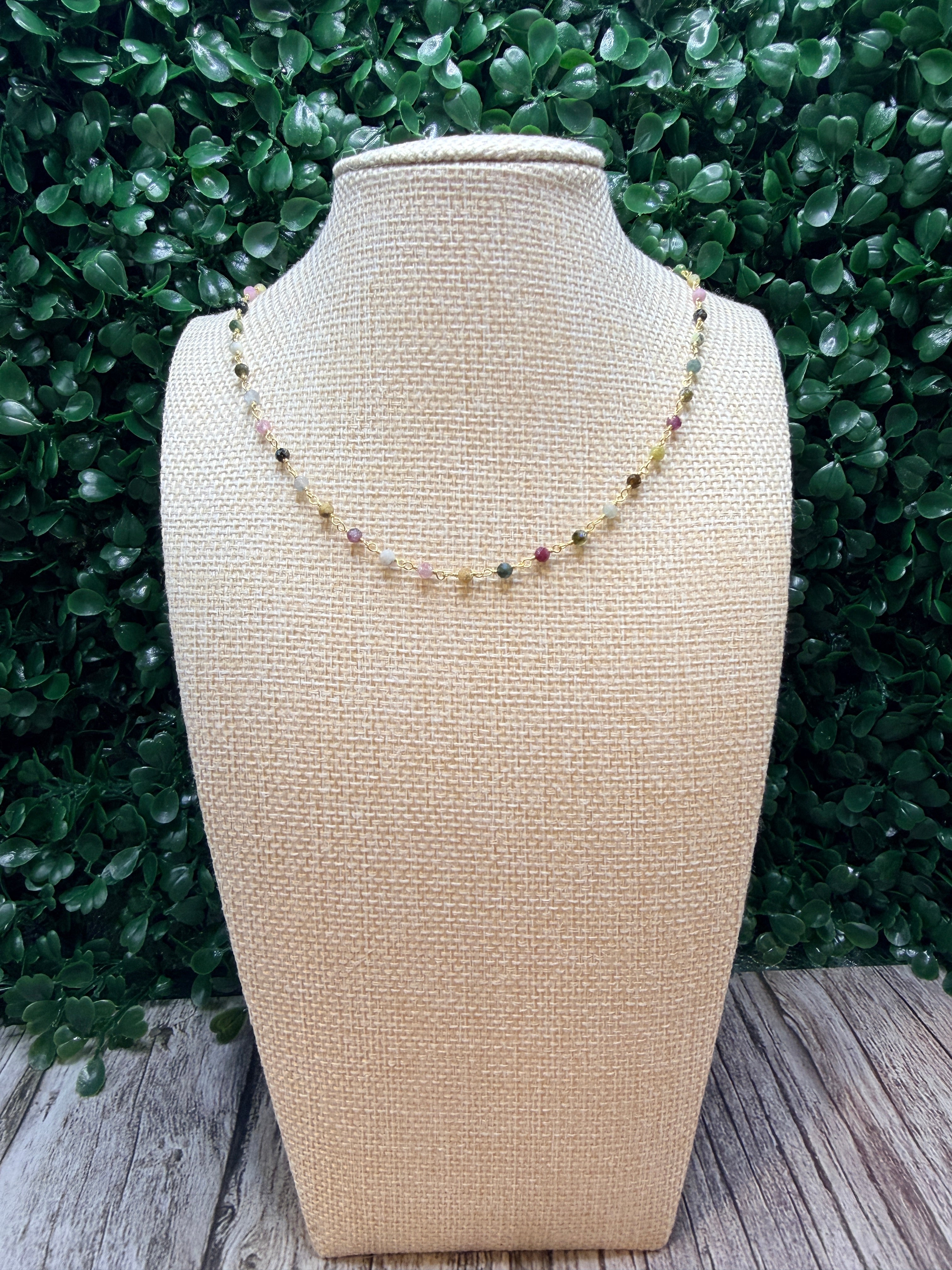 Tourmaline necklace