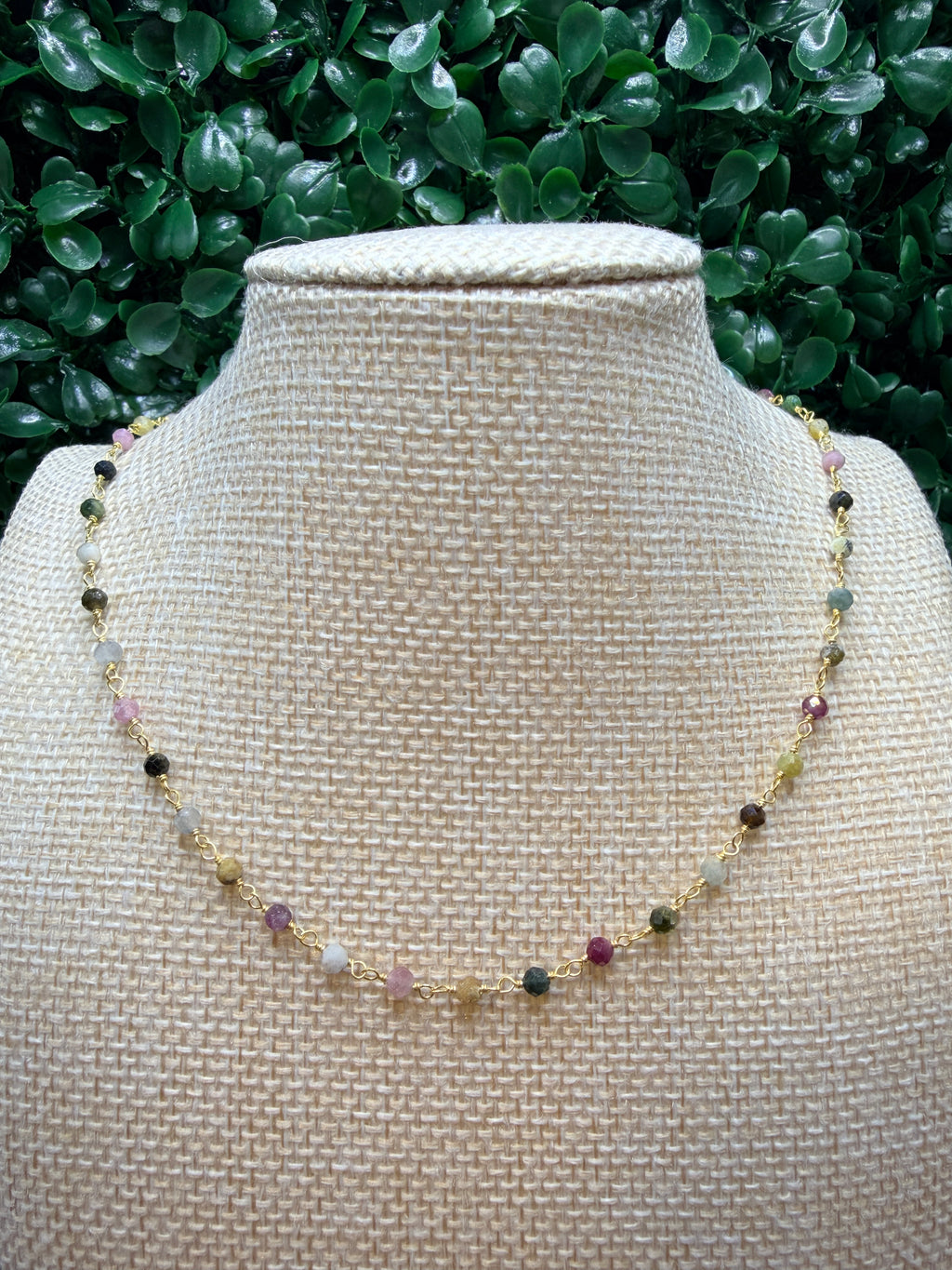Tourmaline necklace
