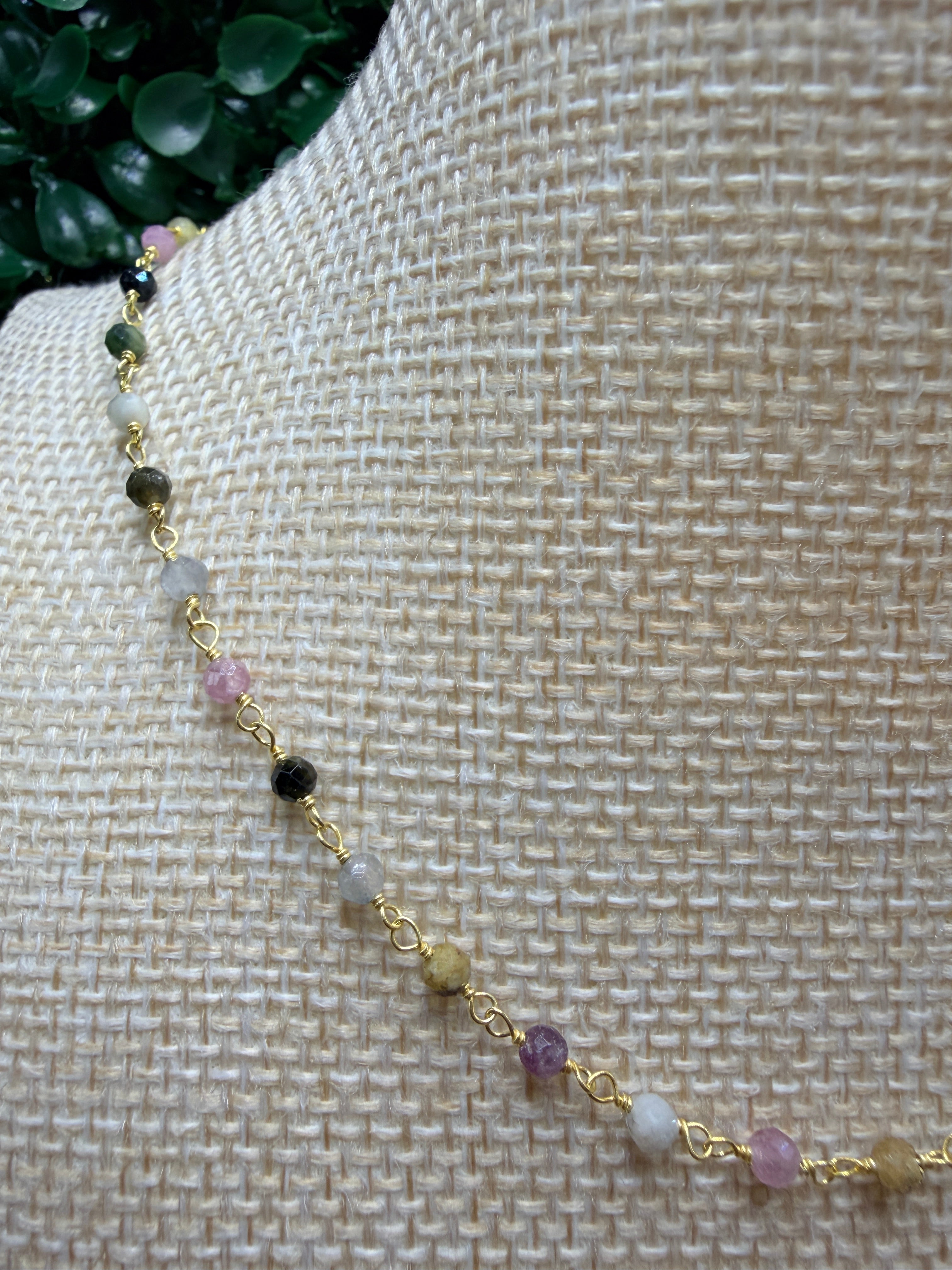 Tourmaline necklace