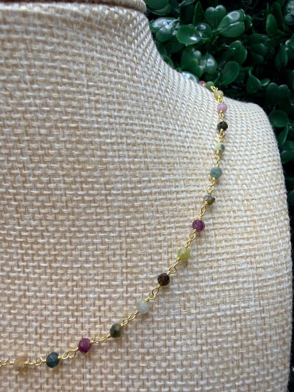 Tourmaline necklace