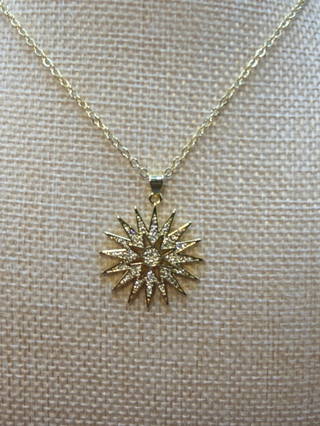 North star pendant necklace